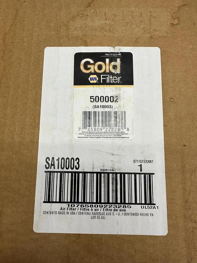 Used NAPA 500002 Air Filter