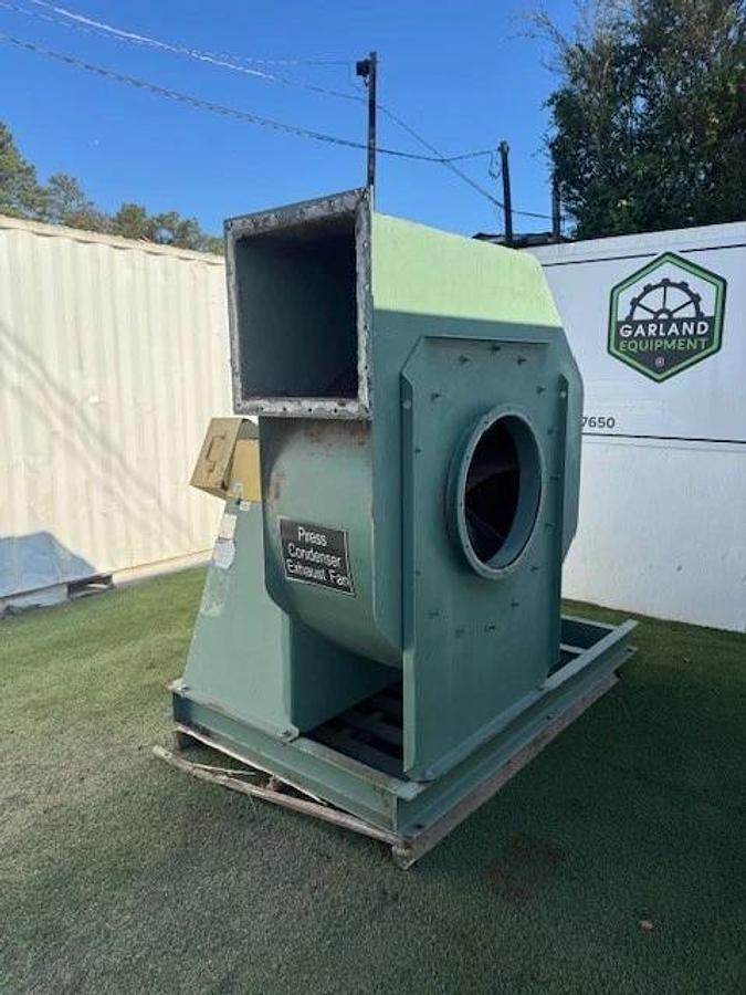 Used American Fan Co IE-21-MH, CW Top Horizontal Blower, 40Hp Motor, 1760RPM 575V