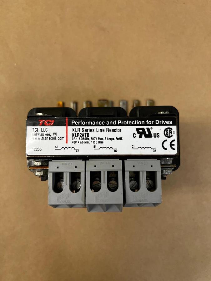 Used TCI KLR2ATB Series Line Reactor