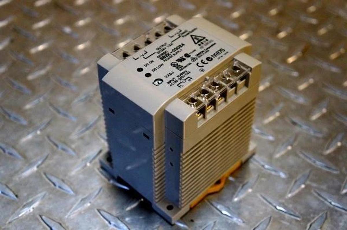 Used Omron 24V @ 1.3Amp S82K-03024 Power Supply 100-240V Input