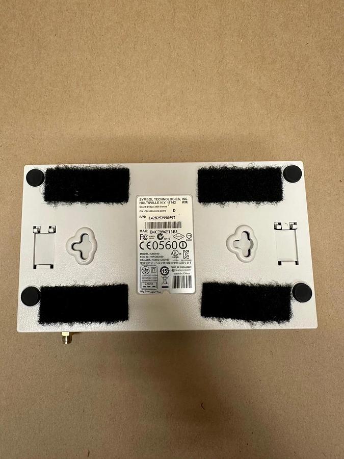 Used Symbol Technologies CB3000 Wireless Client Bridge, No Power Cord