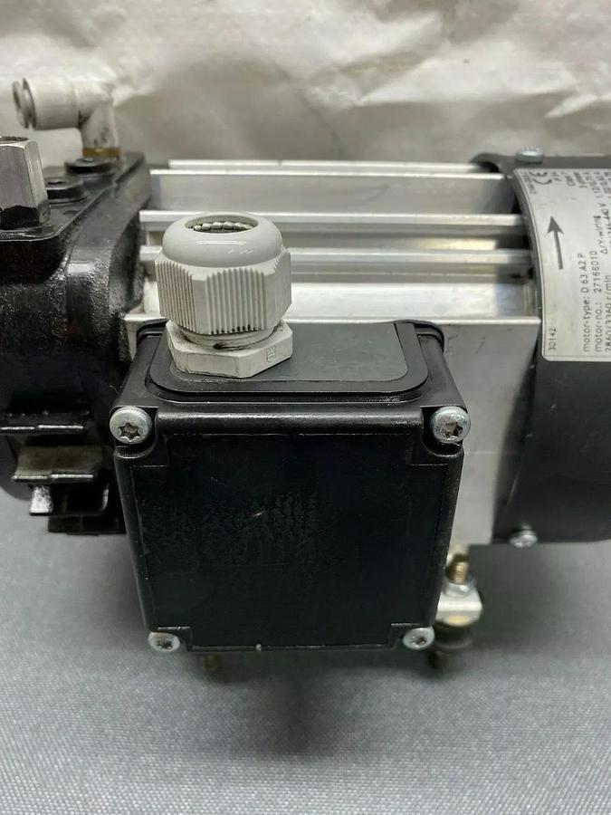 Used Thomas Picolino VTE3 Rotary Vane Pump and Compressor, Flow Rate from 2.0-5.9 CFM