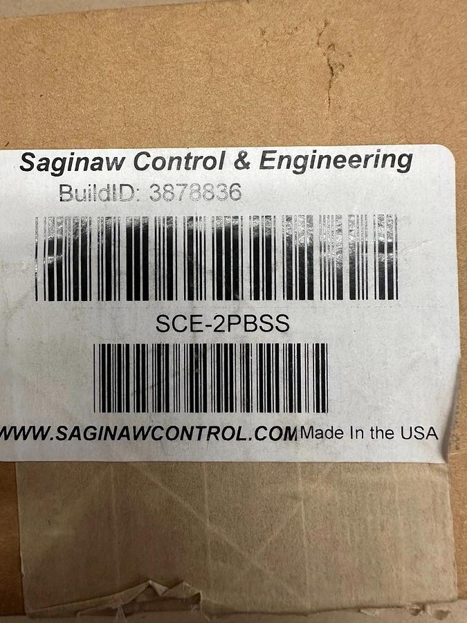 Used SCE SCE-2PBSS 30mm 2 Hole PB Enclosure *NEW*