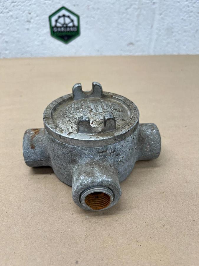 Used Crouse Hinds GUAT 26 Conduit Outlet Box