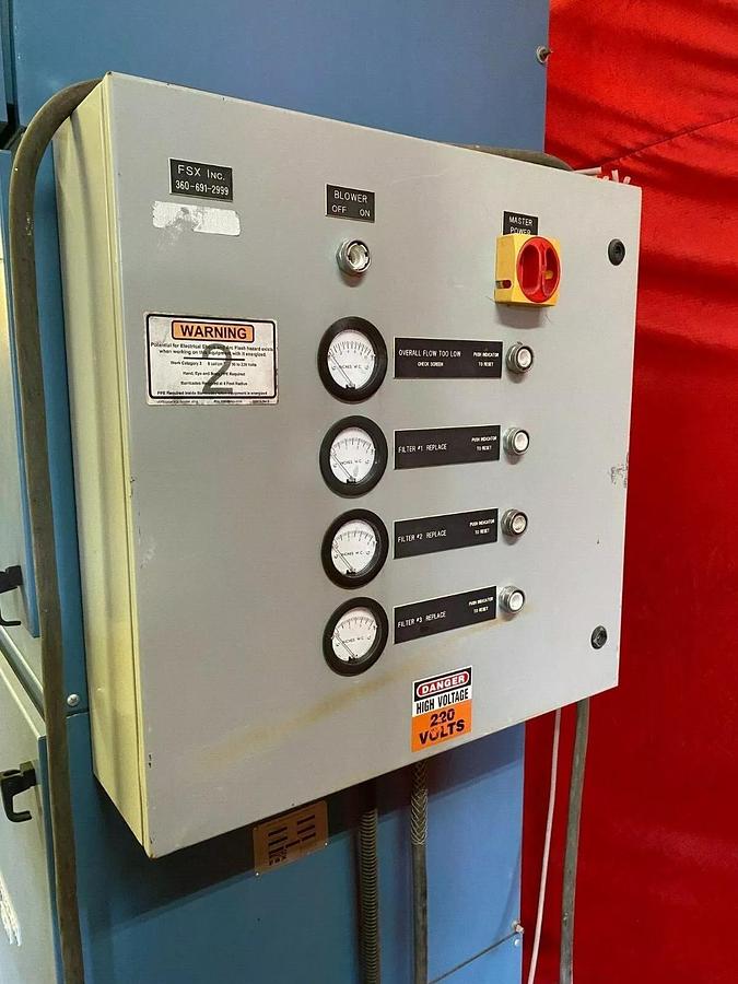 Used FSX Inc Fume and Smoke Extraction FSX-550 Smoke and Fume Collection System