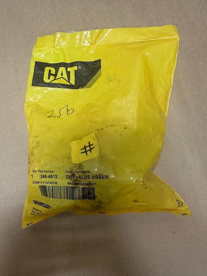 Used CAT 246-4612, 126.4mm Long Dust Valve *NEW*
