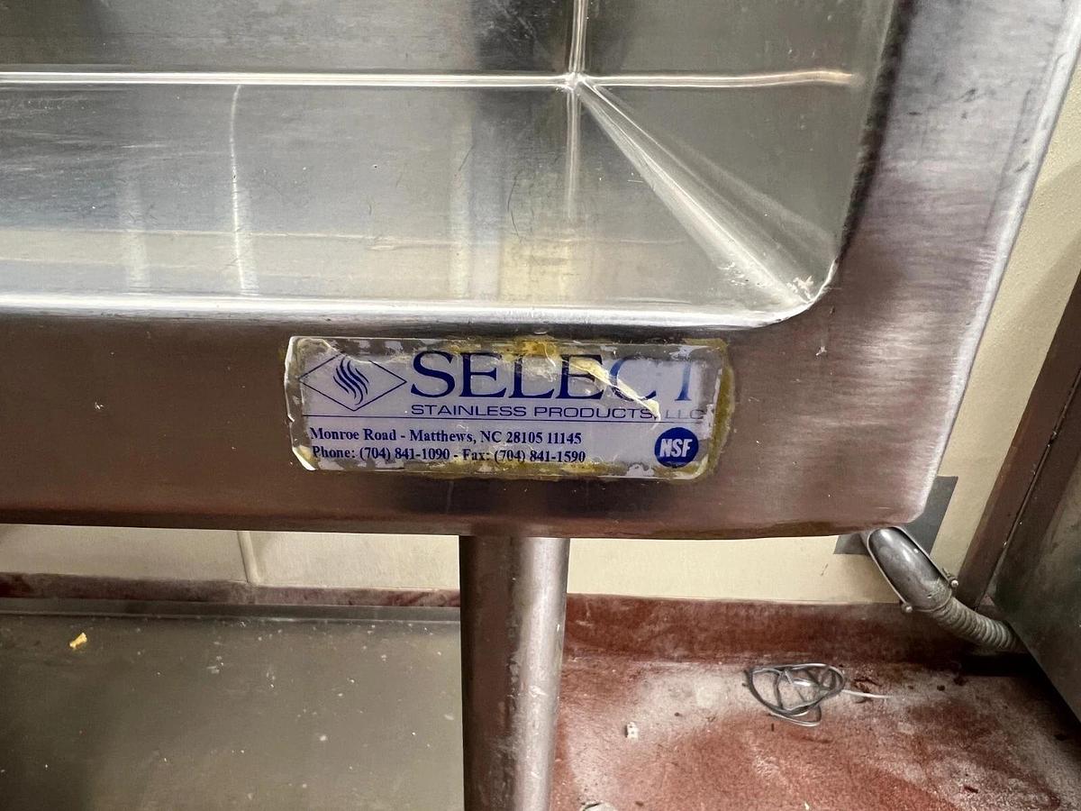 Used Select Stainless YB0J-BAKERSTBL-0001 Kitchen Prep Table, 90” x 30”