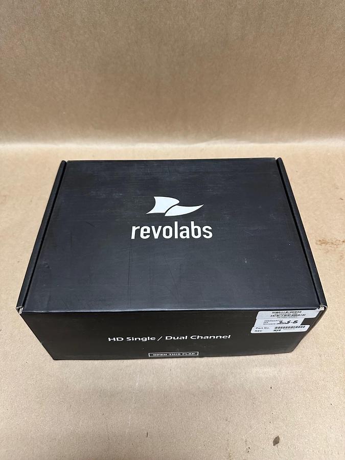 Used Revolabs 02-HDDUAL-NM HD Dual Channel Wireless Base