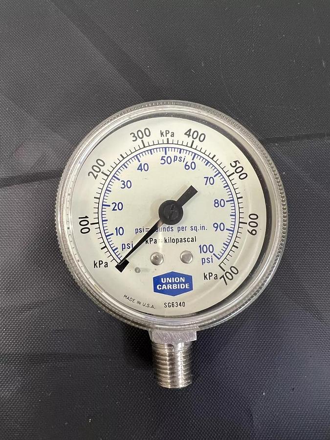 Used Union Carbide SG6340 Pressure Gauge