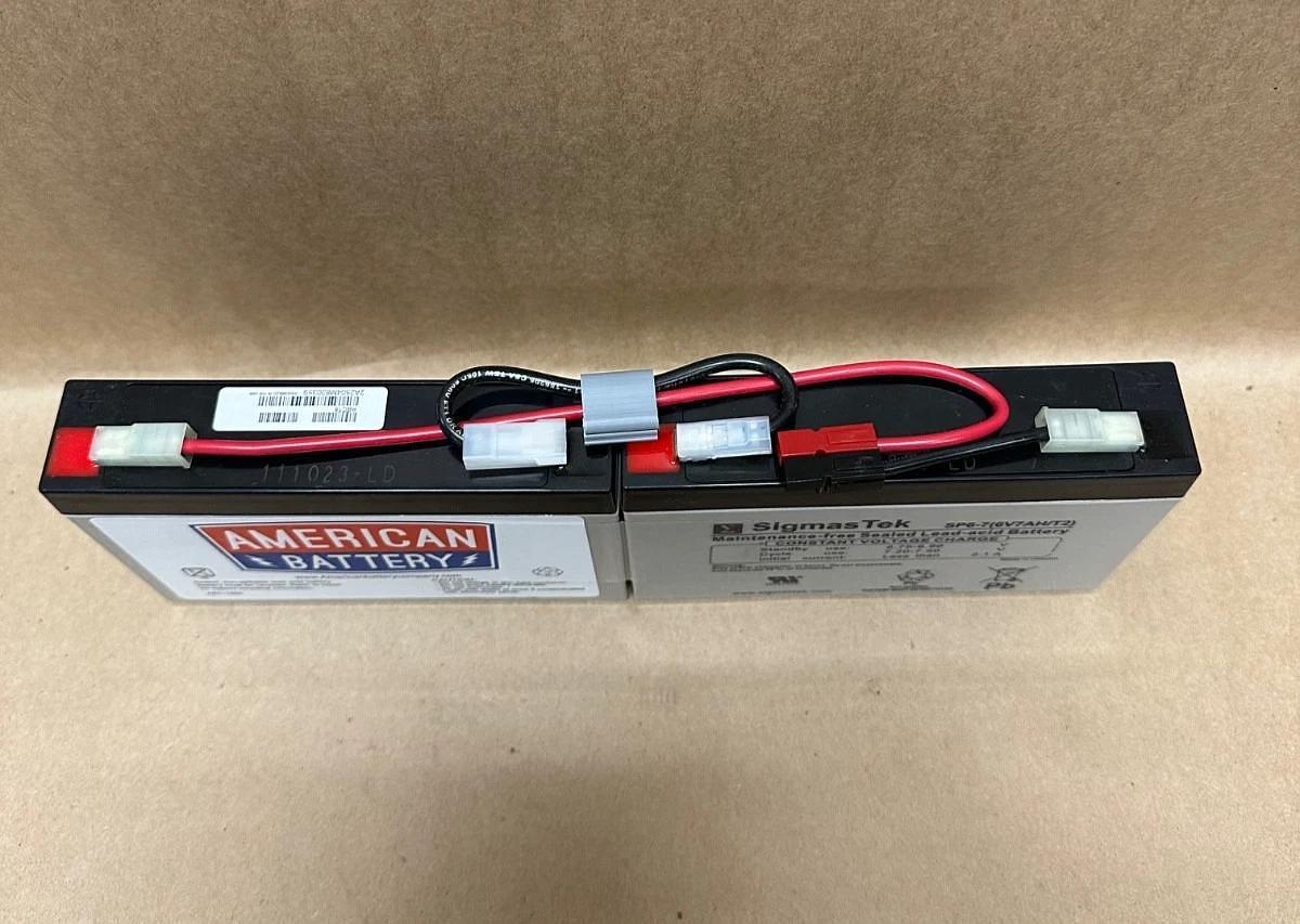 Used American Battery RBC18 2 Pack 2.1A, 6.75-7.50V Battery
