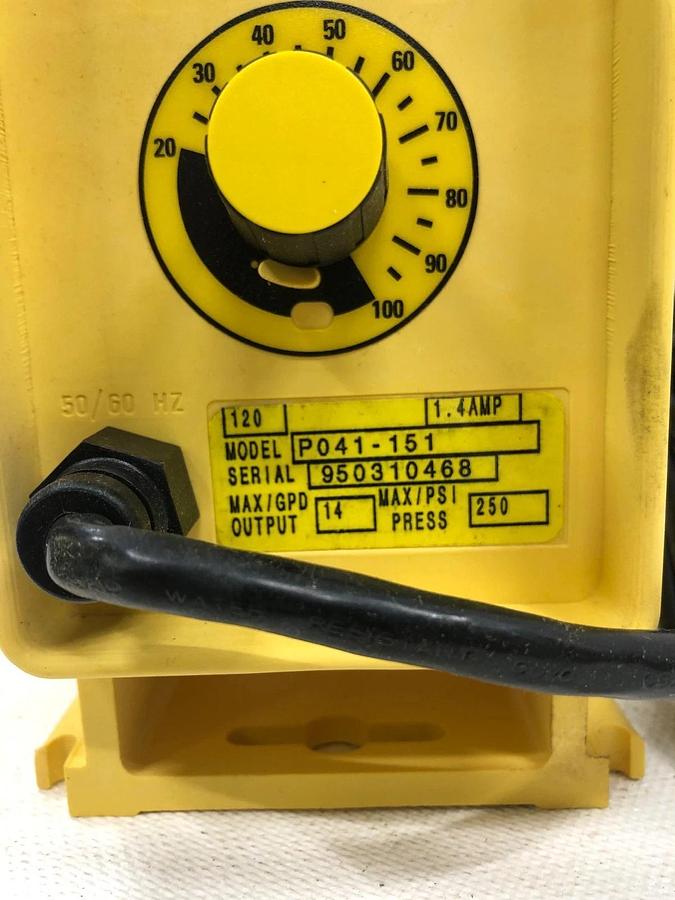 Used LMI Milton Roy P041-151 Metering Pump *NEW*