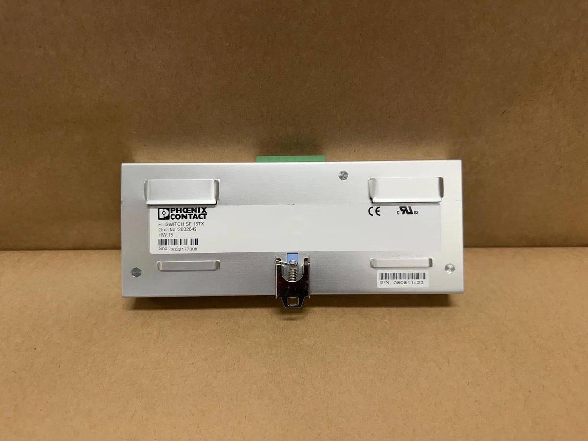 Used Phoenix Contact FL Switch SF 16TX Industrial Ethernet Switch