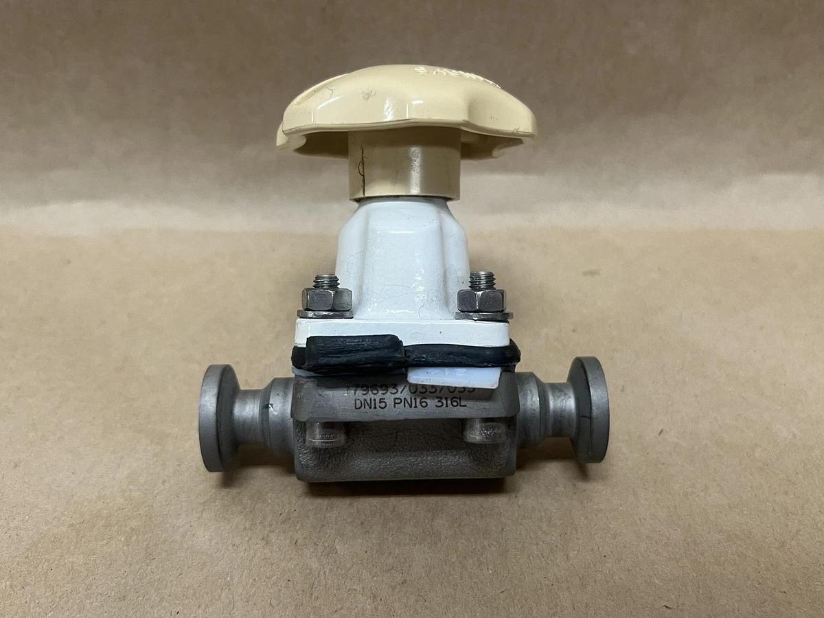 Used Alfa Laval Saunders 179693/033/033 DN15, PN16, 316L Diaphragm Valve