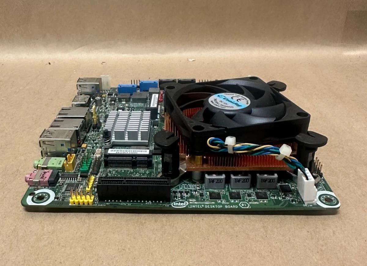 Used INTEL DQ77KB Motherboard w/ CoolJag Fan