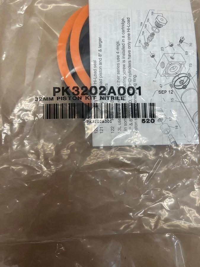 Used Parker PK3202A001 32MM Piston Kit