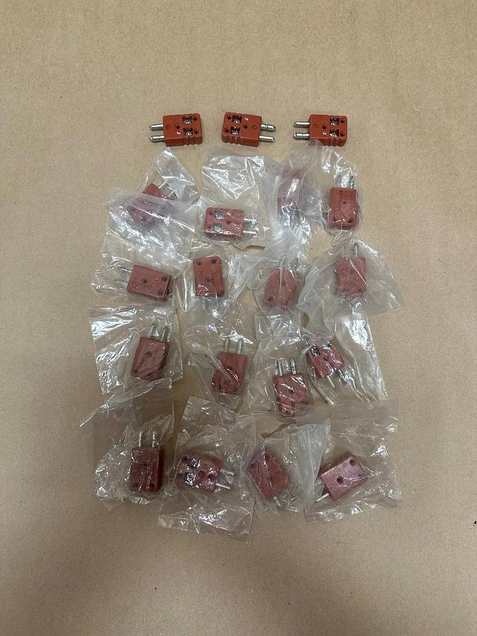 Used RS Pro Type J Thermocouple Connector - Lot of 19 *NEW*