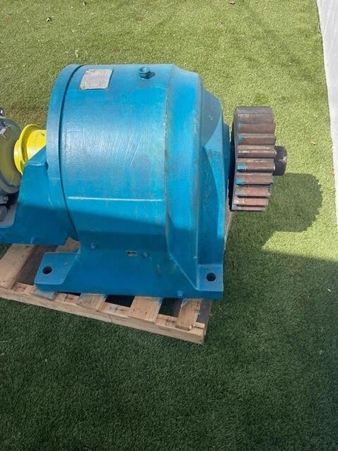 Used Rexnord Link-Belt 2947Y125W Gear Reducer, Ratio 38.4:1, US Elec Motor 15HP