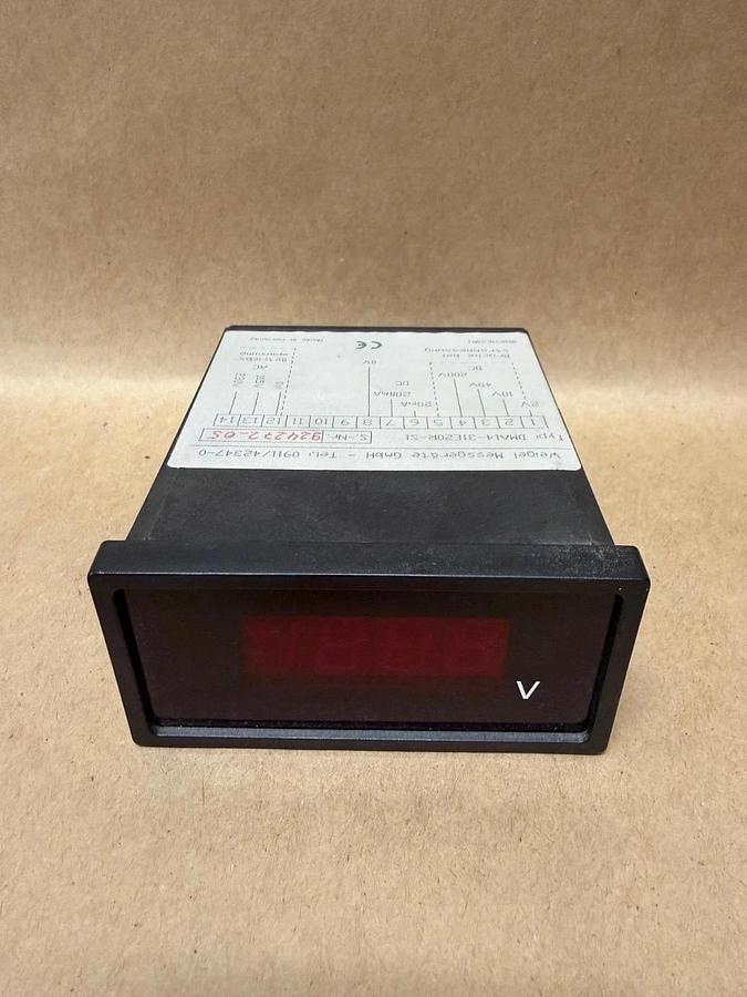 Used Weigel Messgerate DMA14-31E20R-S1 Measuring Device