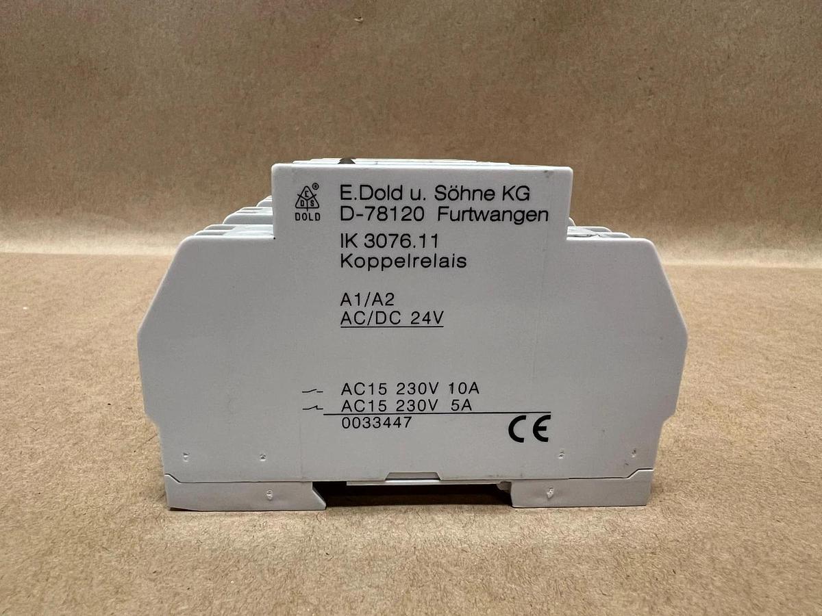 Used E. Dold IK3076 Coupling Relay - Lot of 3