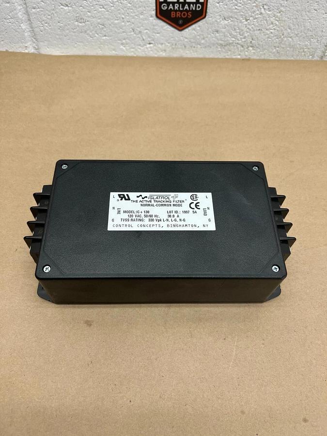 Used Islatrol IC + 130 Active Tracking Filter 120VAC, 50/60Hz, 30A