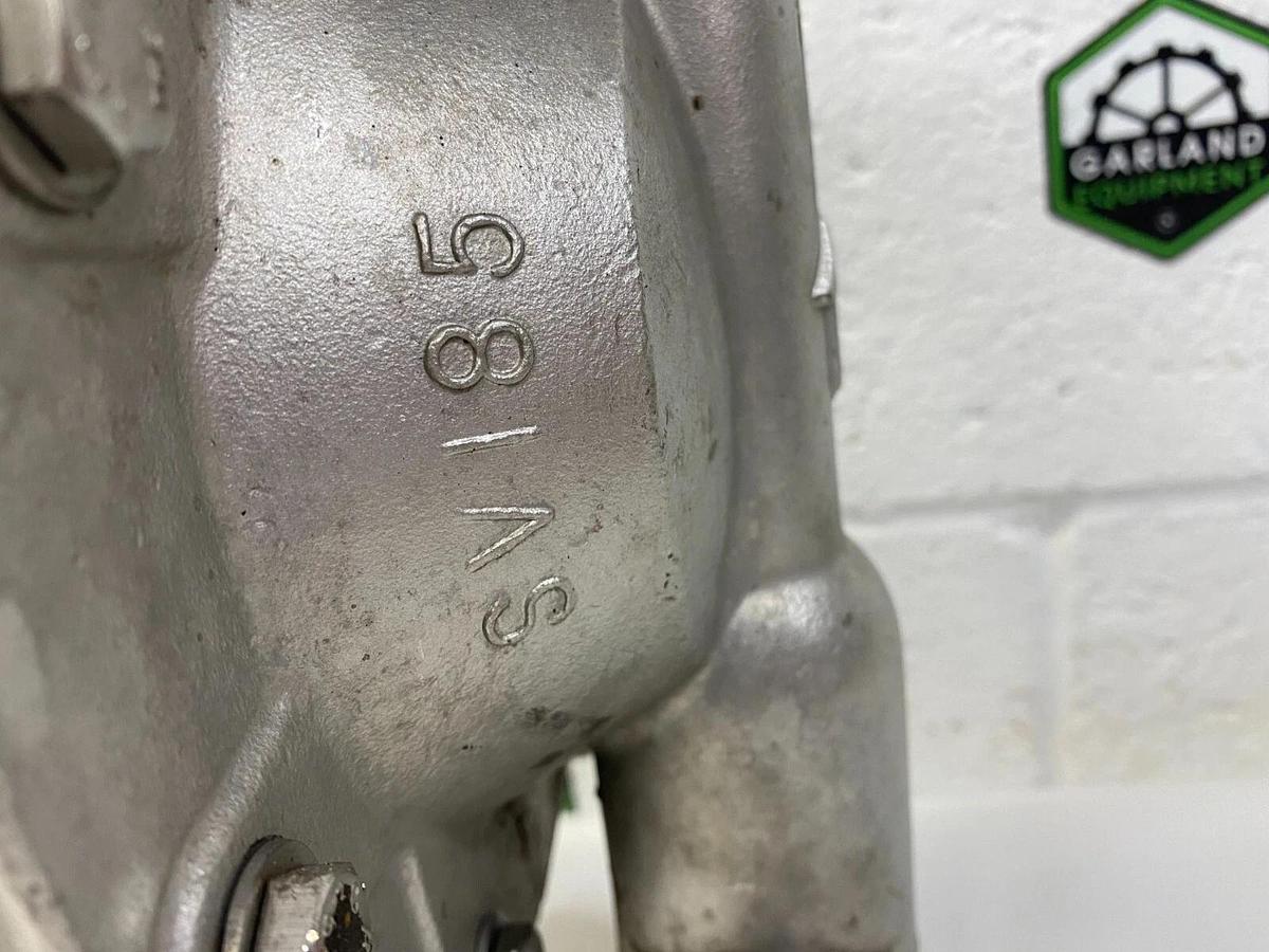 Used Versamatic Elima-matic E1 Stainless/Plastic 1" Air Operated Diaphragm Pump