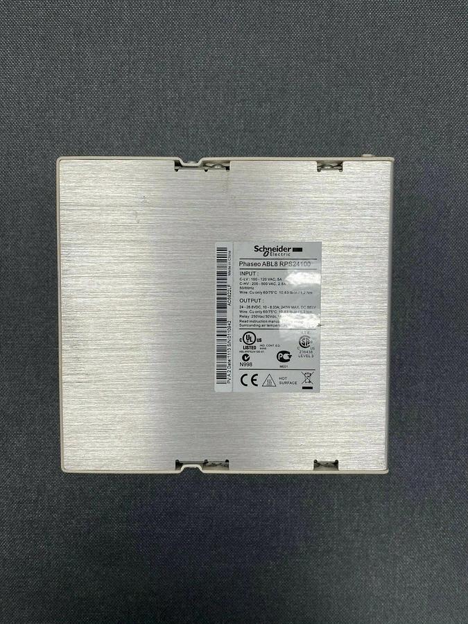 Used Schneider Electric ABL8RPS24100 Telemecanique Power Supply, 24VDC