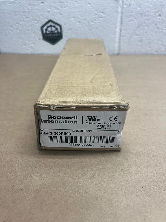 Rockwell Automation AK–R2-360P500 Dynamic Brake Resistor *FACTORY SEALED*