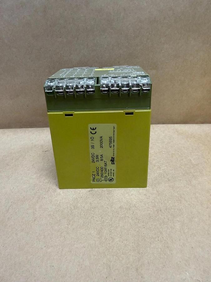 Used Pilz PNOZ 1 35/10 Safety Relay - FOR PARTS
