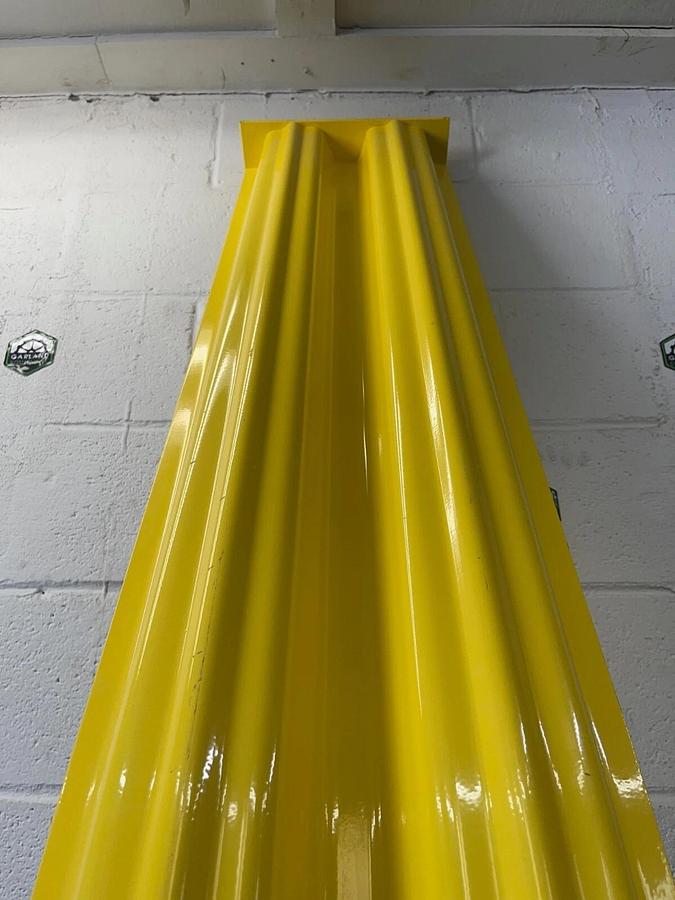 Used Torbeck Industries SAF T RAIL RT-23, 2 Ribbed Bolt On Style Guard Rail 92”