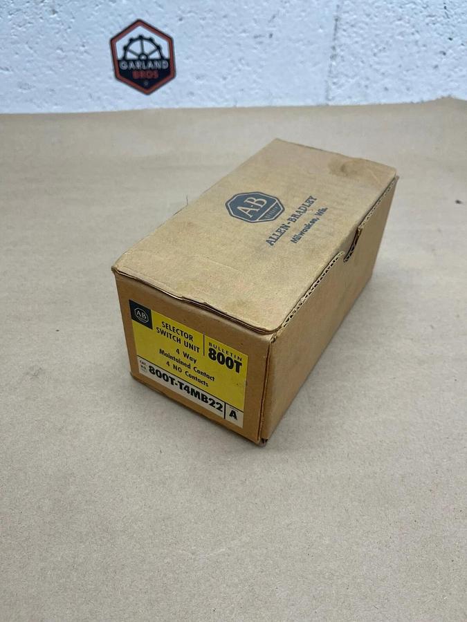 Used Allen-Bradley 800T-T4MB22 Selector Switch Unit Ser A