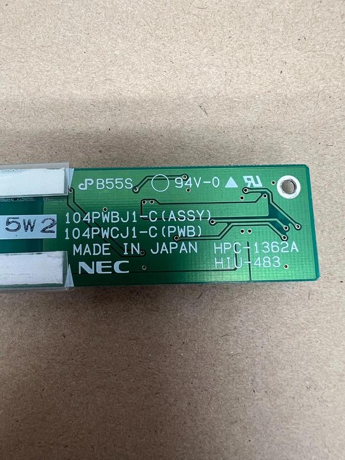 Used NEC 104PWBJ1-C, B55S Back Light Inverter