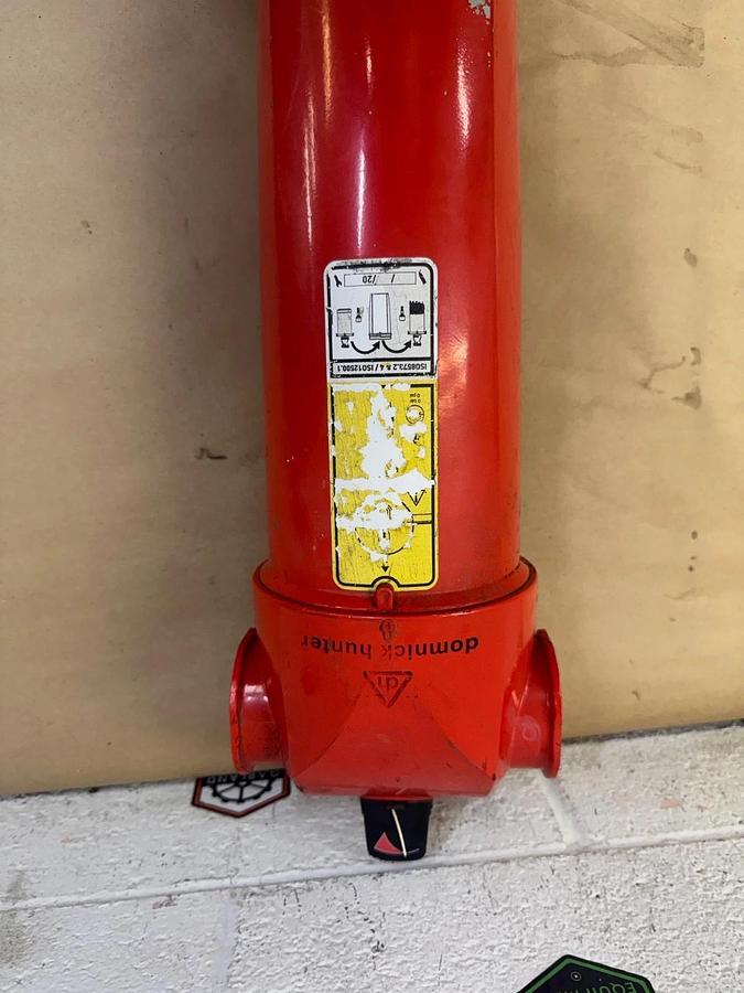 Used Parker/Domnick-Hunter CRN-0E1045.9C Pneumatic Filter Housing 16 Bar 232 PSIG