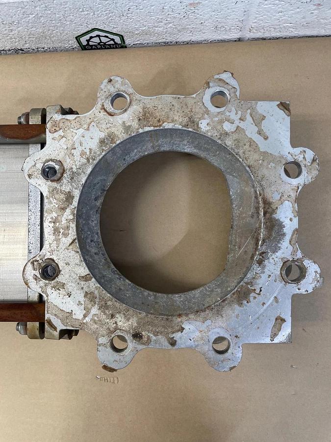 Used Jaudt AB04-1881.10 Butterfly Valve 6” w/ 250 psi Air Cylinder