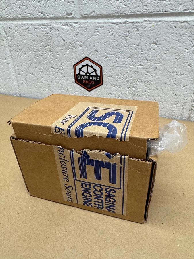 Used Saginaw Control & Engineering SCE-1PBI Pushbutton Enclosure *NEW*