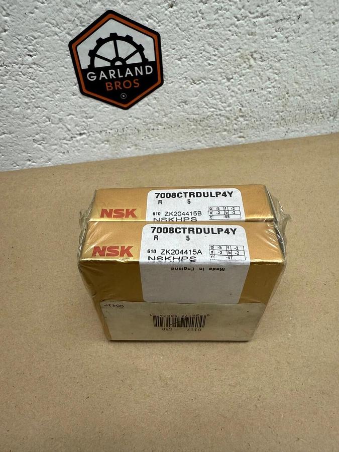 NSK 7008 CTRDULP4Y Super Precision Bearings, Spindle Bearings, Abec 7, SET OF 2