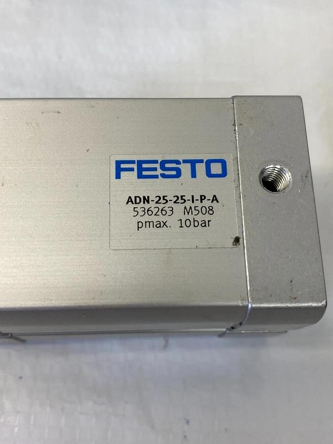Used Festo ADN-25-25-I-P-A Compact Cylinder - Lot of 6