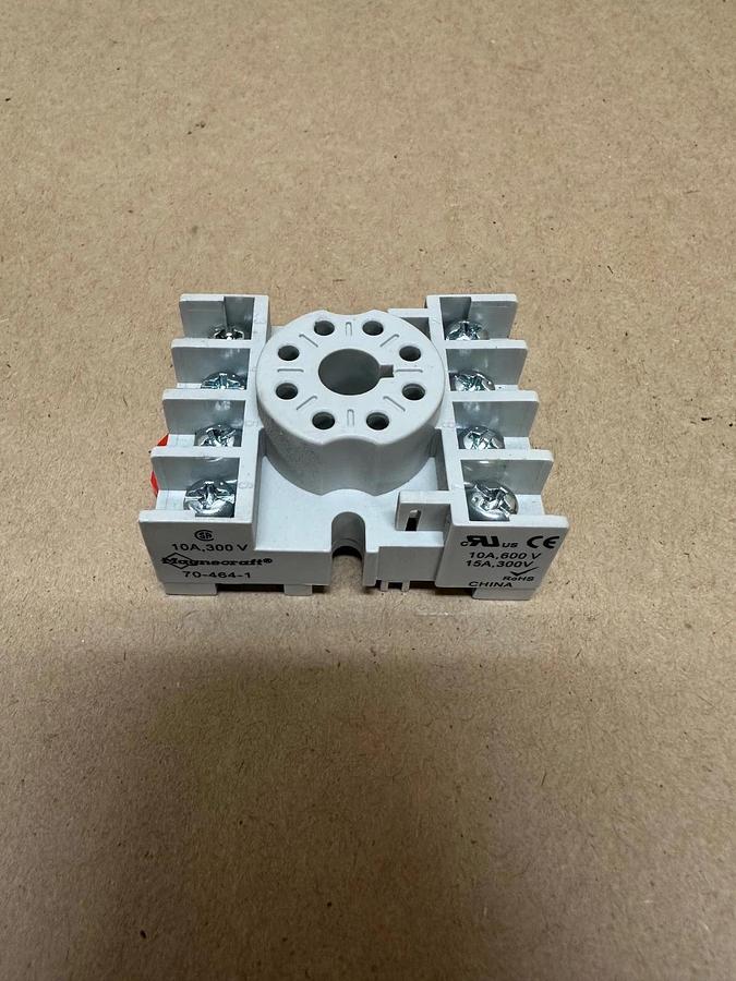 Used WILO 2760430 Macromatic Seal Leak Relay w/ Magnecraft Base