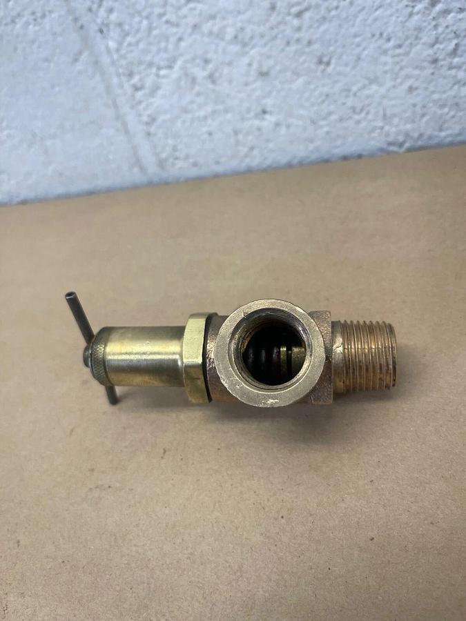 Used Apollo 16-501 1/2” Bypass/Liquid Relief Valve 1/2” Male x 1/2” Female 0-250 PSI