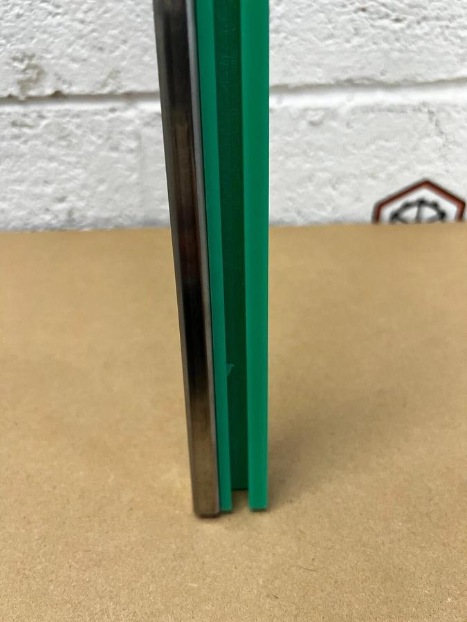 Used Murtfeldt C-3 Chain, Belt and Sliding Guide, Steel C Profile, 42 3/8” Length