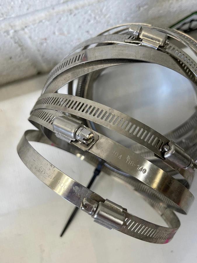 Used Hose Pipe Clamp Clips 304-118-140 (15-Count)