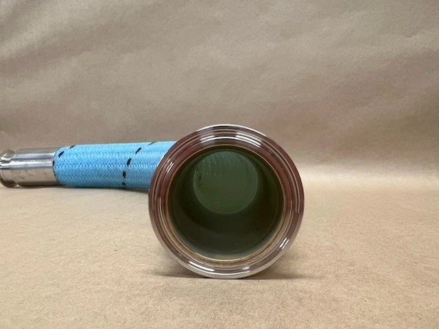 Used 25", PTFE Blue Polypro Braided Hose