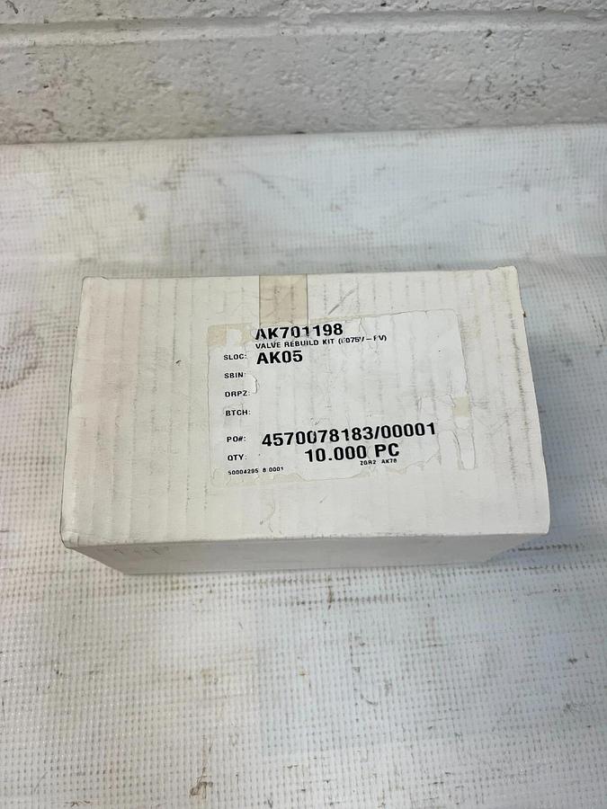 Plast-O-Matic SKF075V Includes 10, Seal Kit Valve Rebuilt Kit