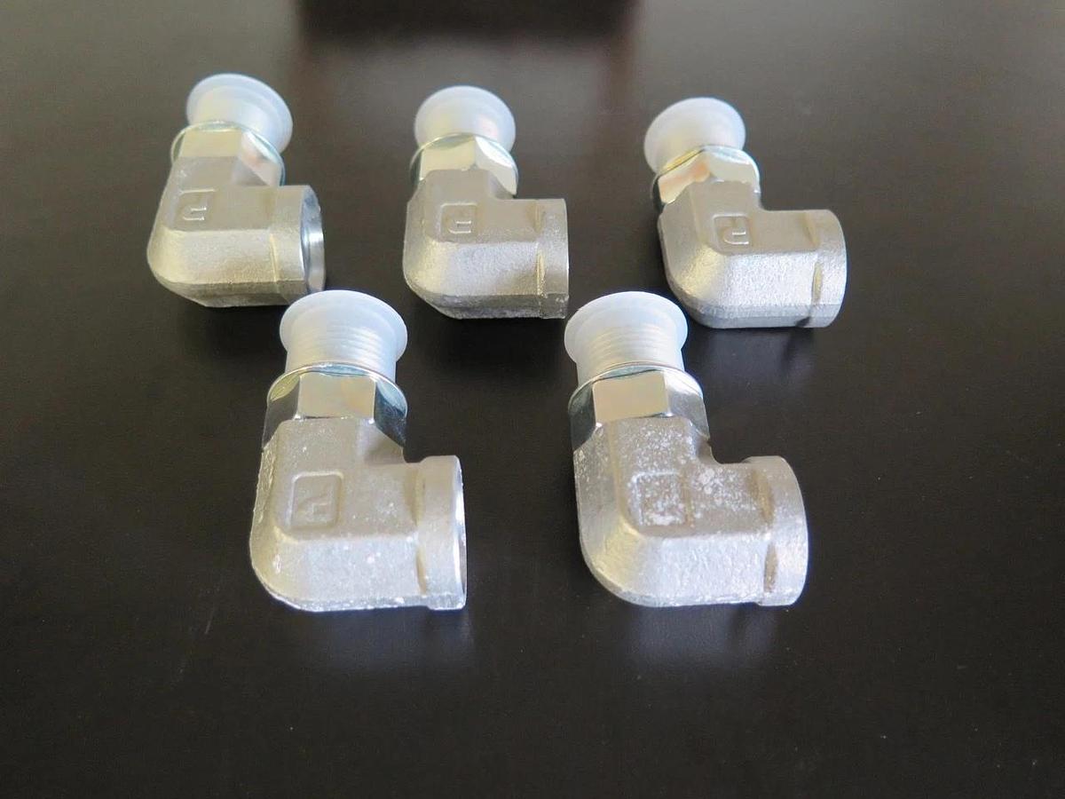 Used Parker Female Elbow 10 AOEG5-S (Lot of 10) NIB