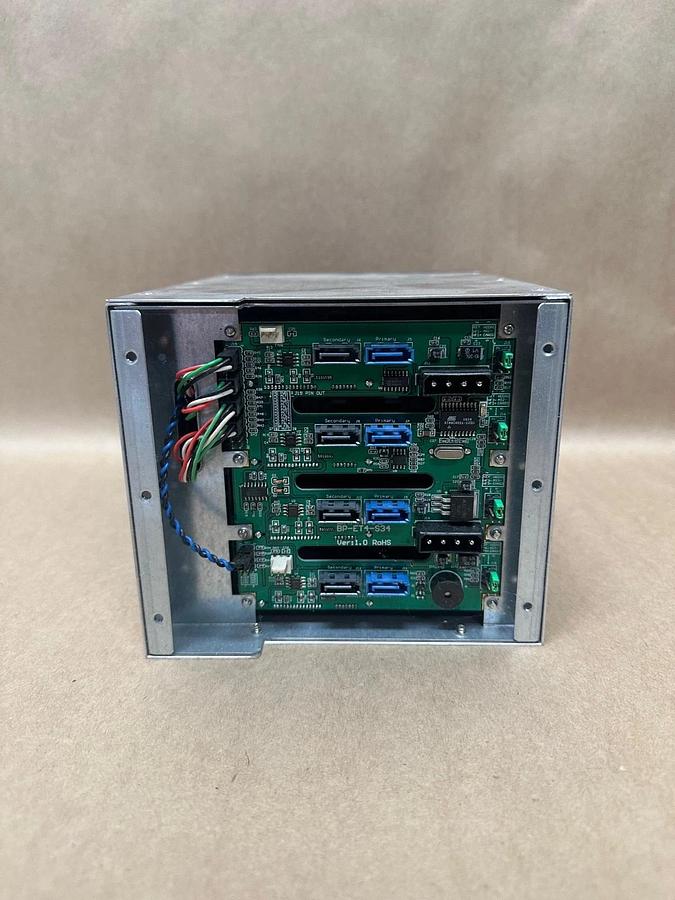 Used 4 Bay SATA Horizontal Enclosure w/ Trays