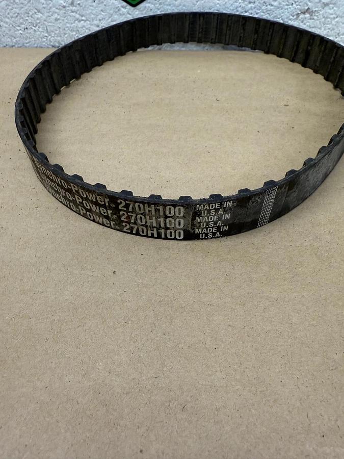 Used Gates 270H100 Synchro-Power Timing Belt, 1” Width