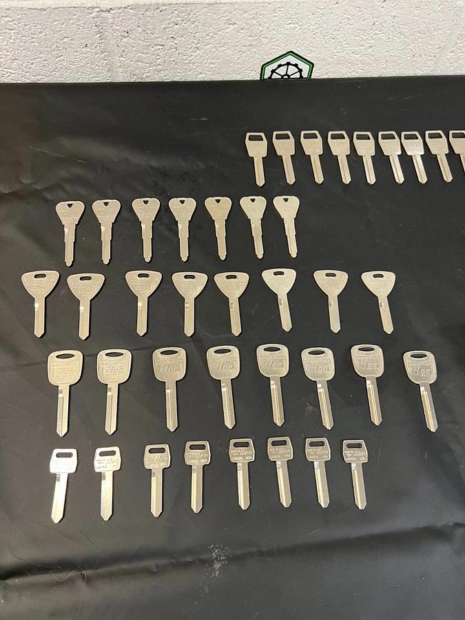 Used Ilco Assortment of Ford Key Blanks - Lot of 90