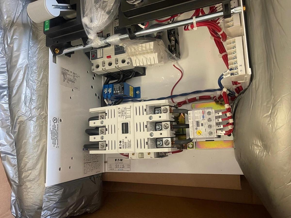 Used Eaton MCC Bucket w/ Size 3 Starter (AN19KN0) & 100A Breaker (HMCP100R3C) *NEW*
