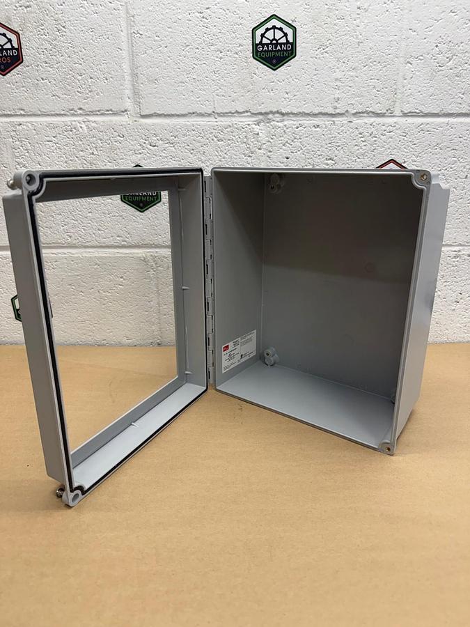 Used Nvent Hoffman A12106CHSCFGW, NEMA 4X Window Enclosure *NEW*