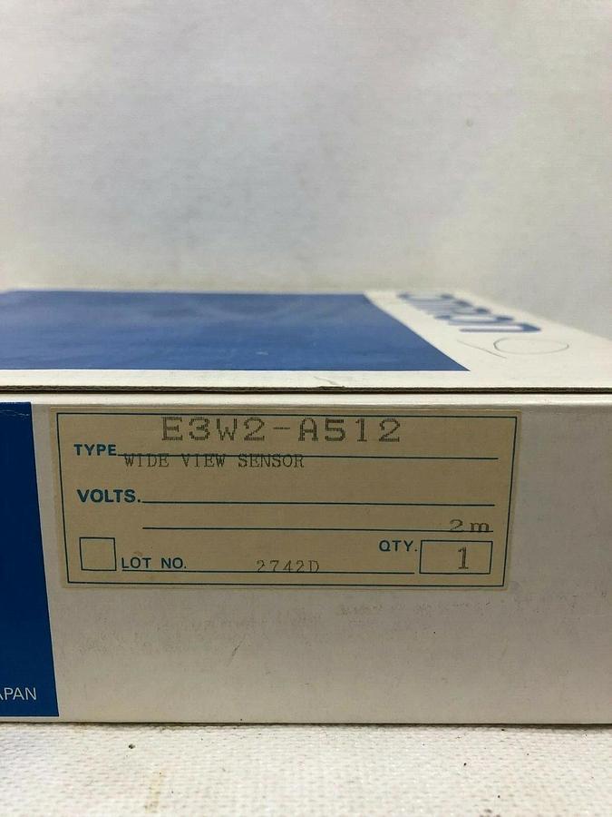 Used Omron S3D-P Setting Unit with E3W2-A512 Wide View Sensor