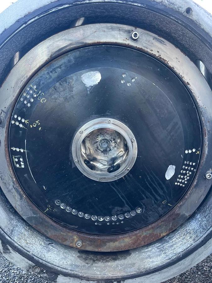 Used Aveka CCE Technologies Model 500 Centrifugal Air Classifier 414-404, 10HP Motor